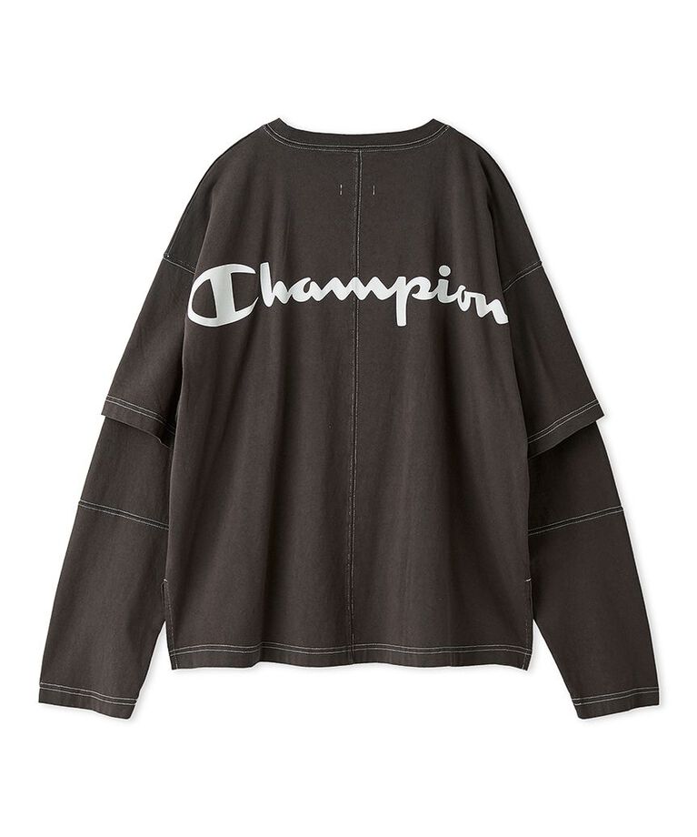 FRAY I.D「【Champion】レイヤードロンＴ」|Tシャツ・カットソー|