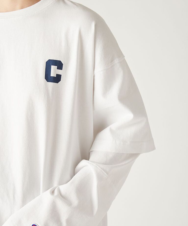 FRAY I.D「【Champion】レイヤードロンＴ」|Tシャツ・カットソー|