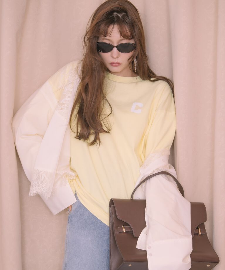 FRAY I.D「【Champion】レイヤードロンＴ」|Tシャツ・カットソー|