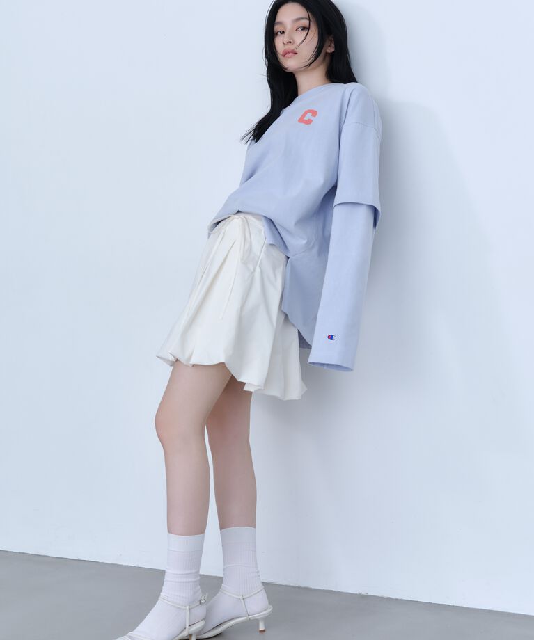 FRAY I.D「【Champion】レイヤードロンＴ」|Tシャツ・カットソー|