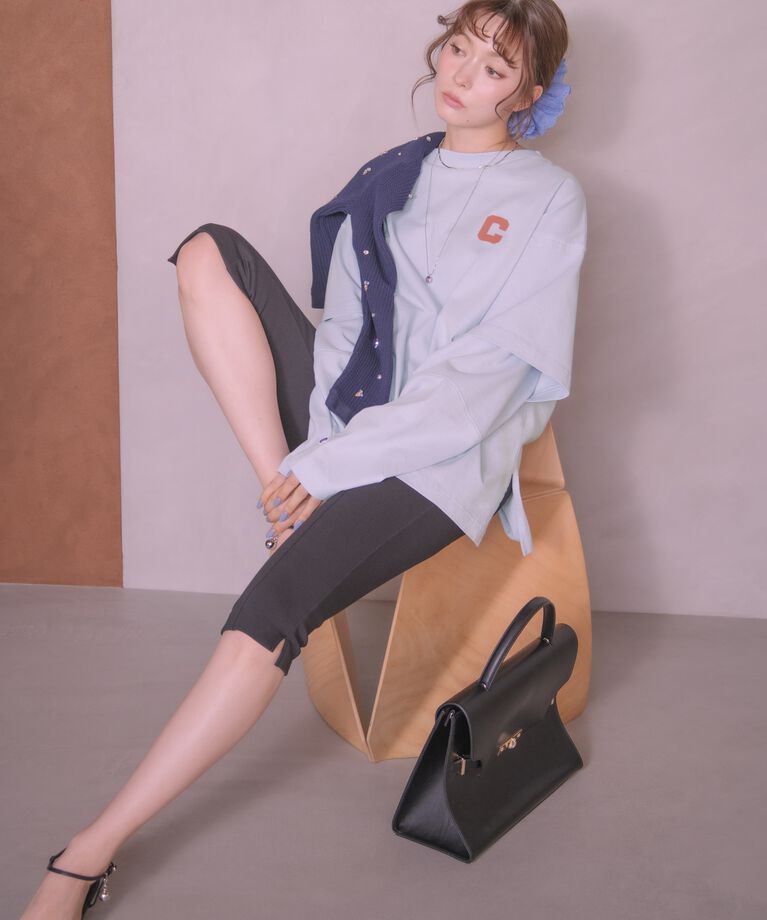 FRAY I.D「【Champion】レイヤードロンＴ」|Tシャツ・カットソー|