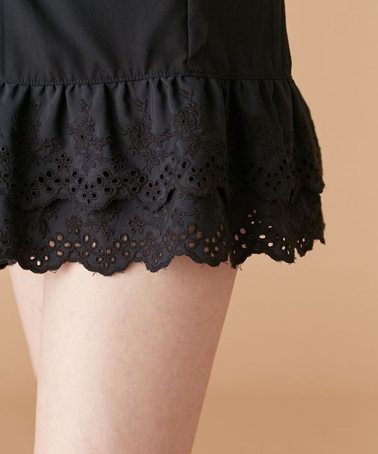 LILY BROWN Lingerie「【LILY BROWN Lingerie】レーシーショートパンツ」|その他|