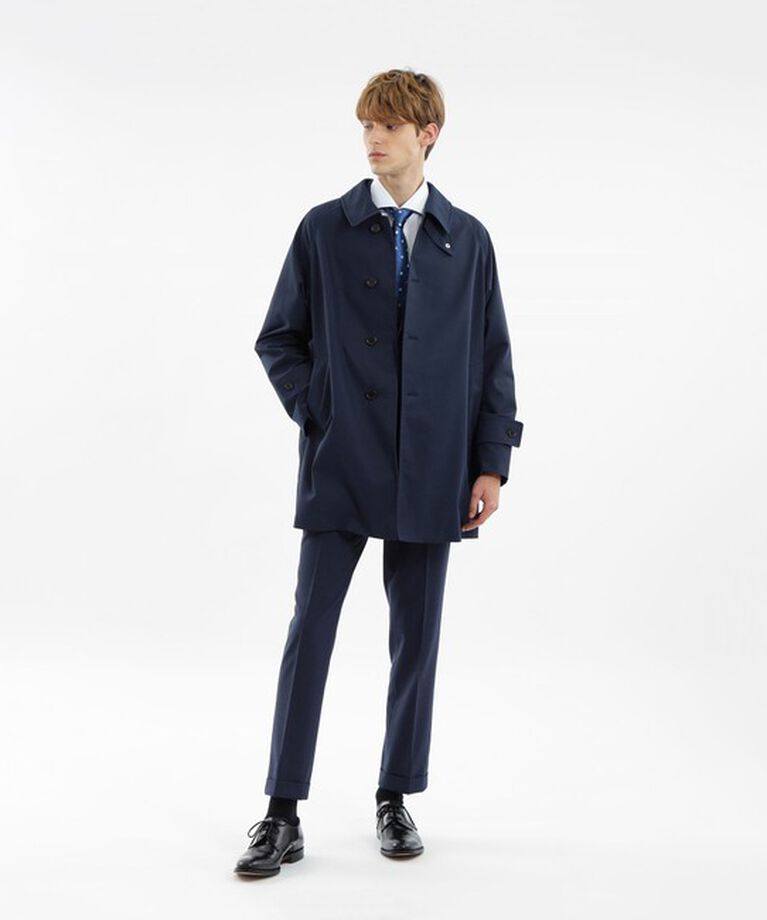 MACKINTOSH PHILOSOPHY「トロッタートラウザーズ #109 ストレッチピンヘッド/ツイル」|スラックス|