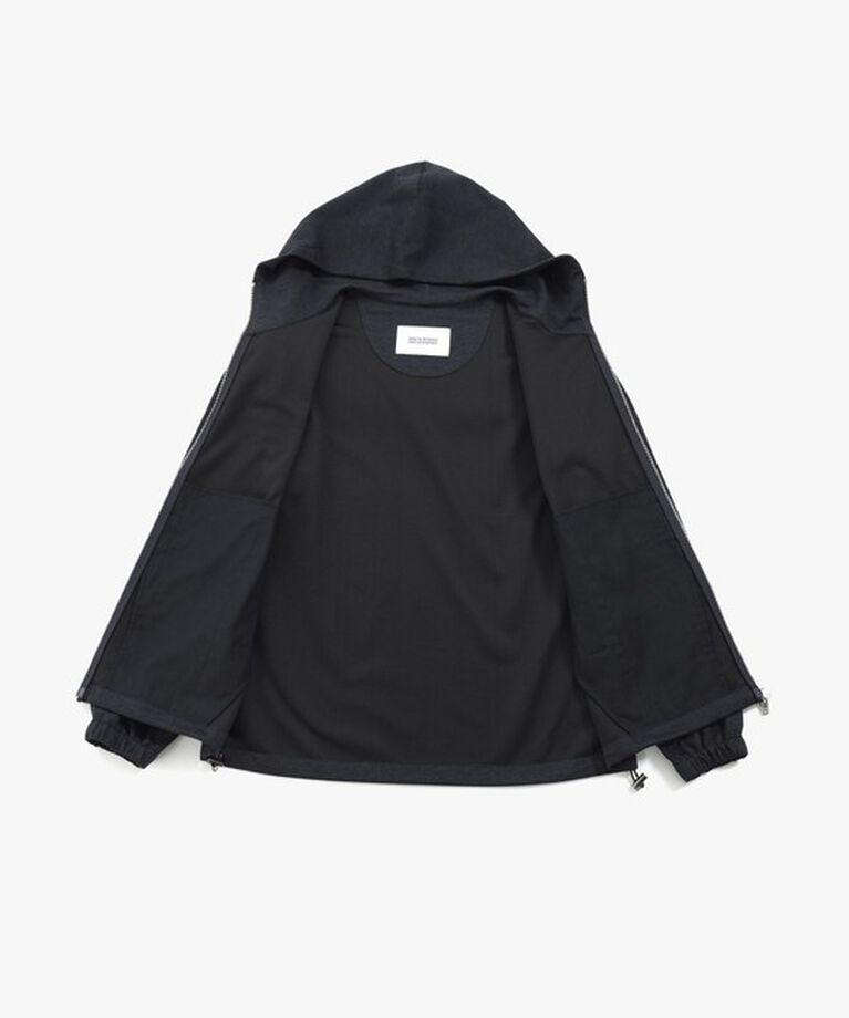 MACKINTOSH PHILOSOPHY「テーラードジャージー フーデッドパーカー ダブルジャージー裏メッシュ」|ブルゾン・スタジャン|