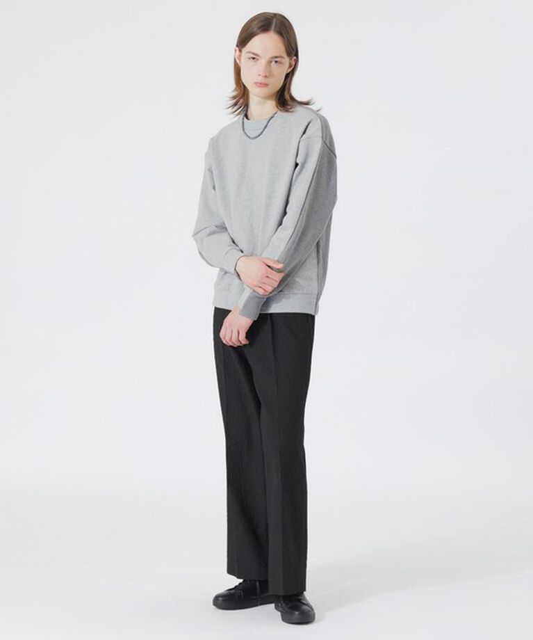  「スウェットコンビプルオーバー」|Tシャツ・カットソー|