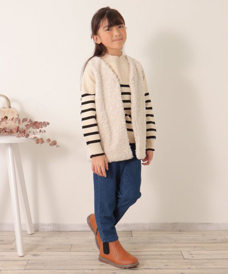 ikka kids「ストレッチゆるテーパードパンツ」|その他|