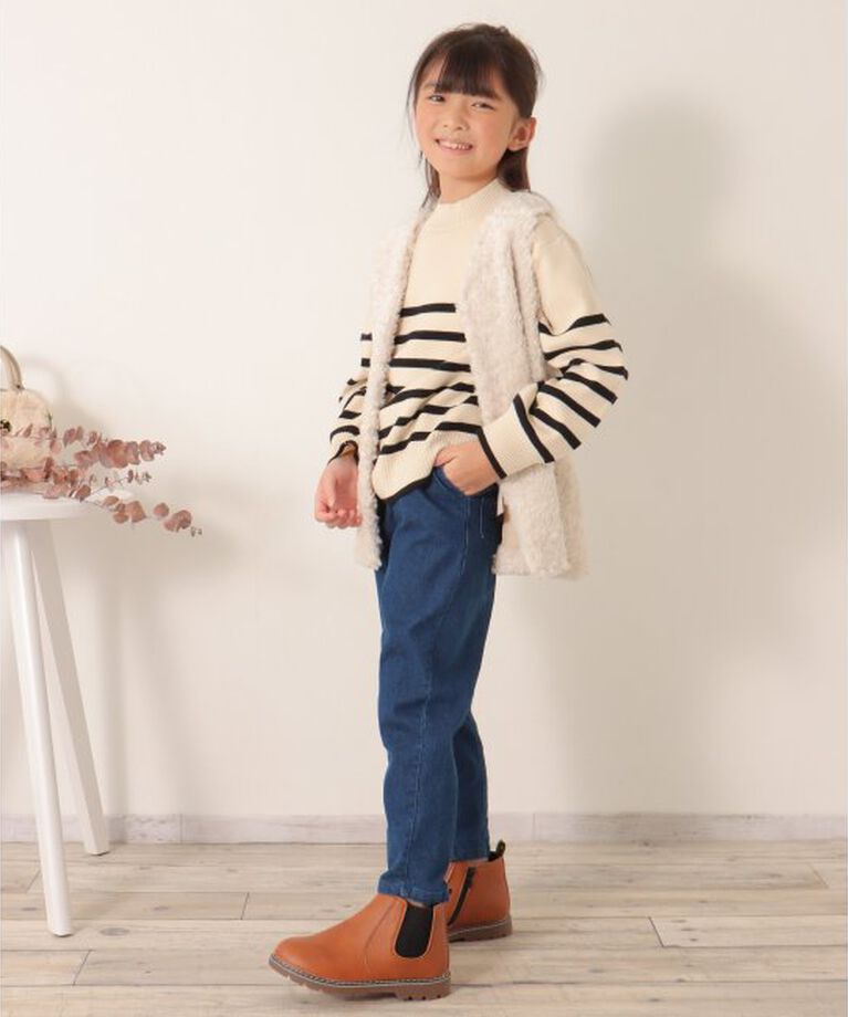 ikka kids「ストレッチゆるテーパードパンツ」|その他|