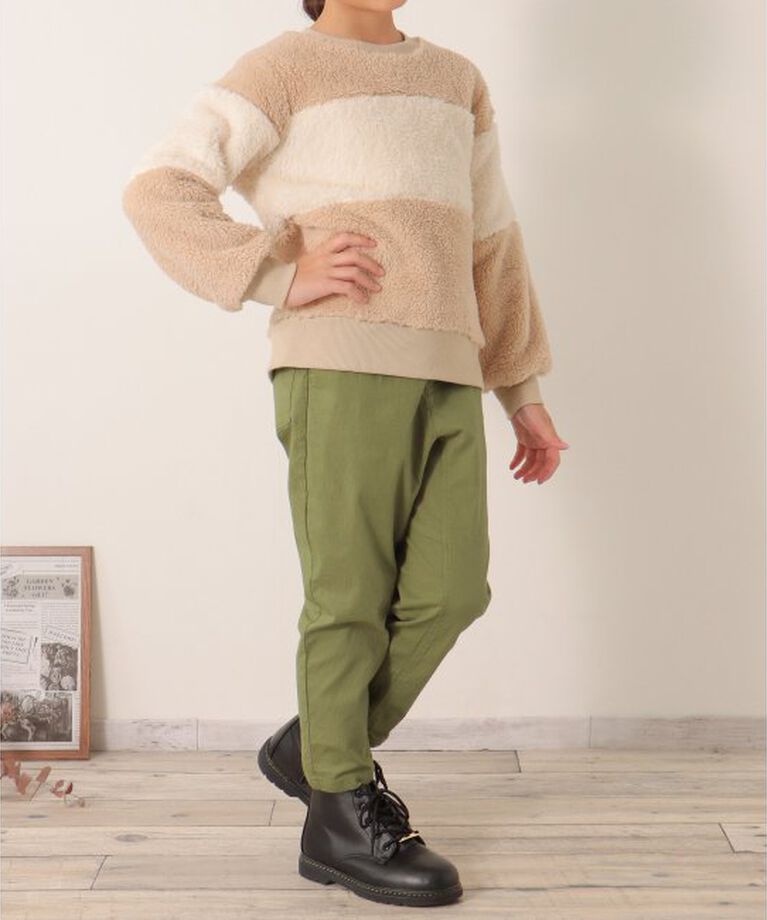 ikka kids「ストレッチゆるテーパードパンツ」|その他|