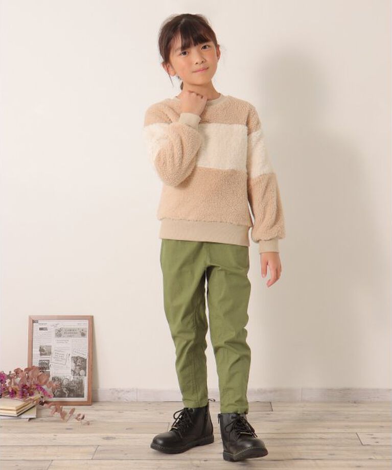 ikka kids「ストレッチゆるテーパードパンツ」|その他|