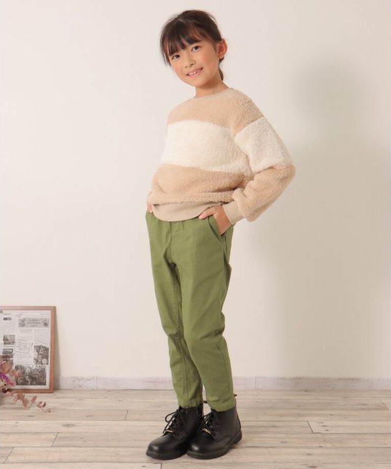ikka kids「ストレッチゆるテーパードパンツ」|その他|