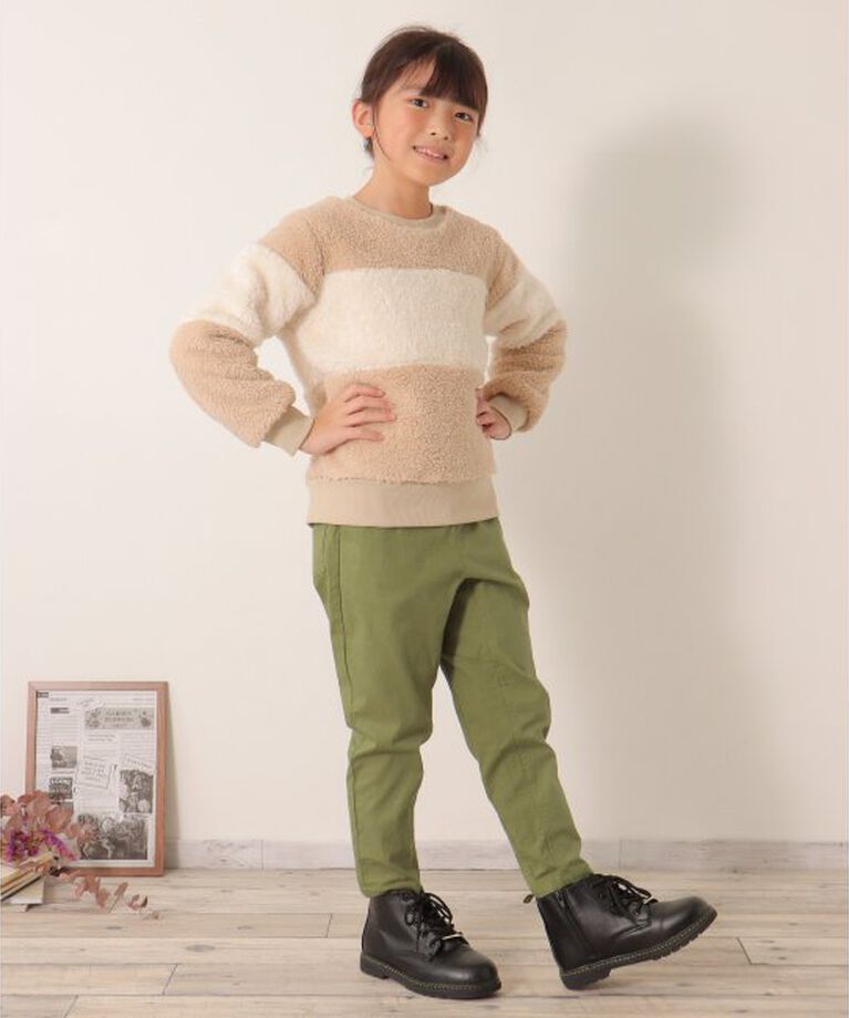 ikka kids「ストレッチゆるテーパードパンツ」|その他|