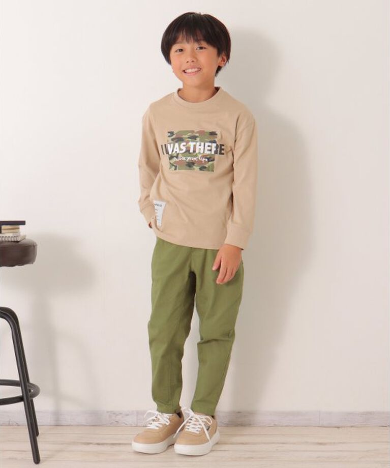 ikka kids「ストレッチゆるテーパードパンツ」|その他|