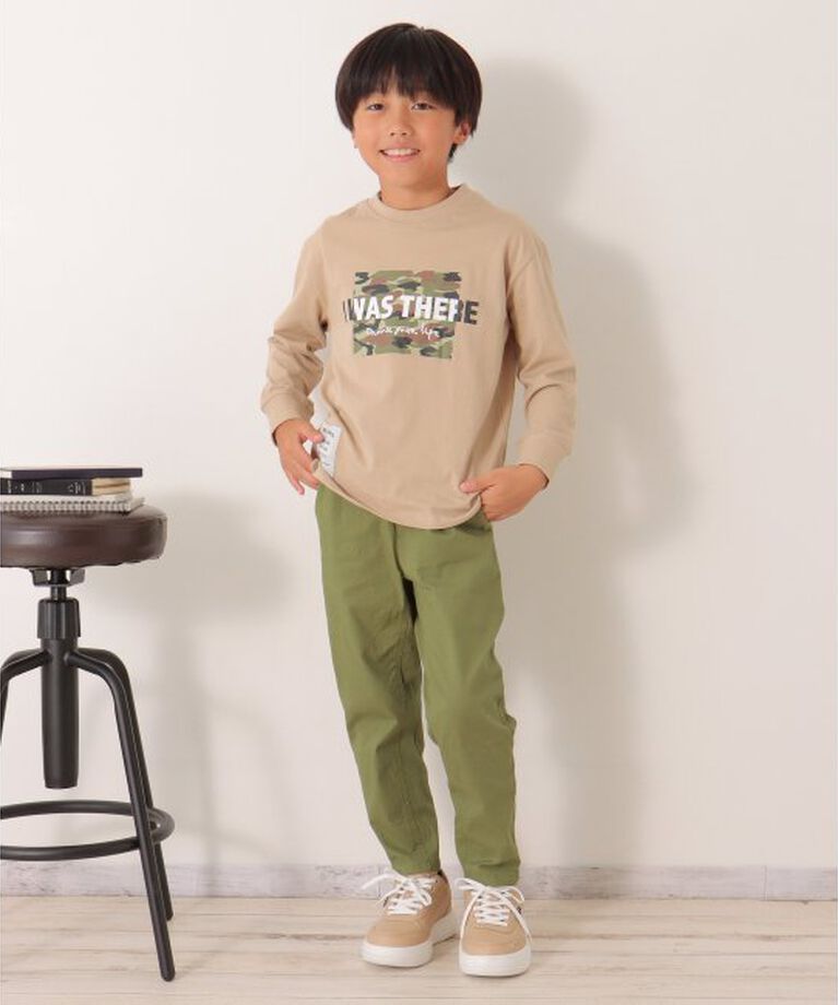 ikka kids「ストレッチゆるテーパードパンツ」|その他|