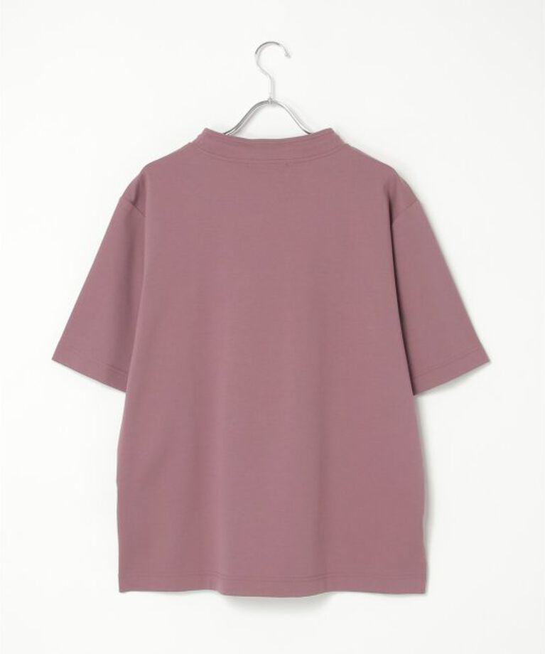 ikka「冷感ルーイカラー5分袖ポケT」|Tシャツ・カットソー|