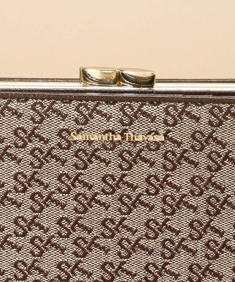  「ST Jacquard 二つ折り口金財布」|財布|