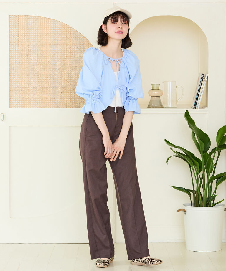 ORiental TRaffic「【ウォッシャブル】ニットパンプス/R-3215 軽量 フラット ニット 通気性 人気 売れてる トレンド 柔らかい」|パンプス|