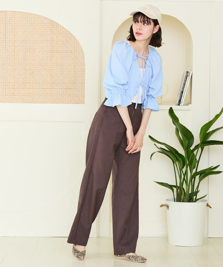 ORiental TRaffic「【ウォッシャブル】ニットパンプス/R-3215 軽量 フラット ニット 通気性 人気 売れてる トレンド 柔らかい」|パンプス|