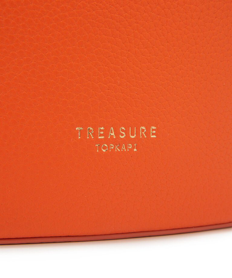 TOPKAPI TREASURE「【TREASURE TOPKAPI】シュリンクレザー ミニ バケツ型 ショルダーバッグ」|ショルダー・メッセンジャー|