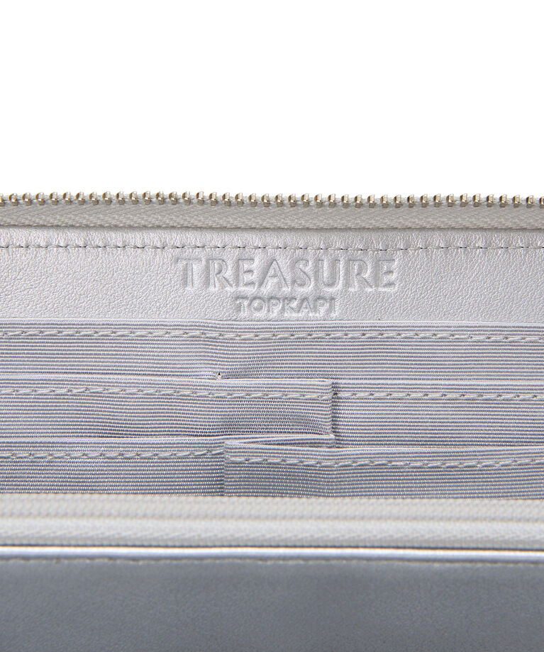 TOPKAPI TREASURE「【TREASURE TOPKAPI】オリジナル エンボスレザー ラウンド 長財布」|財布|