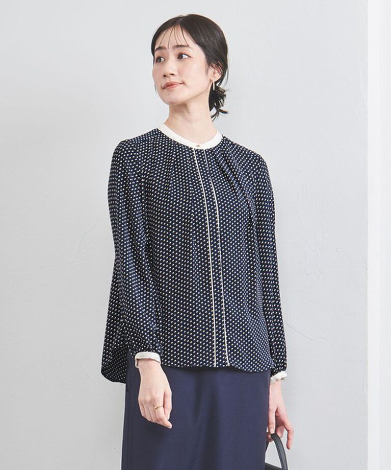 UNITED ARROWS「バイカラー パイピング ブラウス」|シャツ・ブラウス|その他2