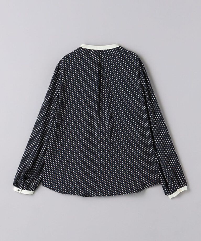 UNITED ARROWS「バイカラー パイピング ブラウス」|シャツ・ブラウス|
