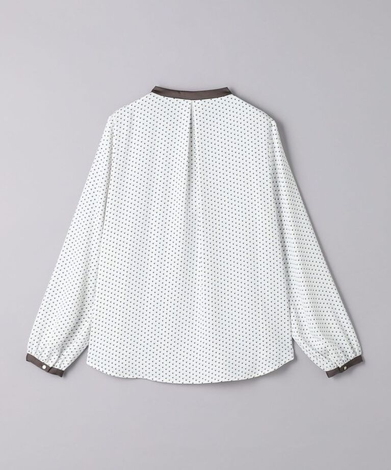 UNITED ARROWS「バイカラー パイピング ブラウス」|シャツ・ブラウス|