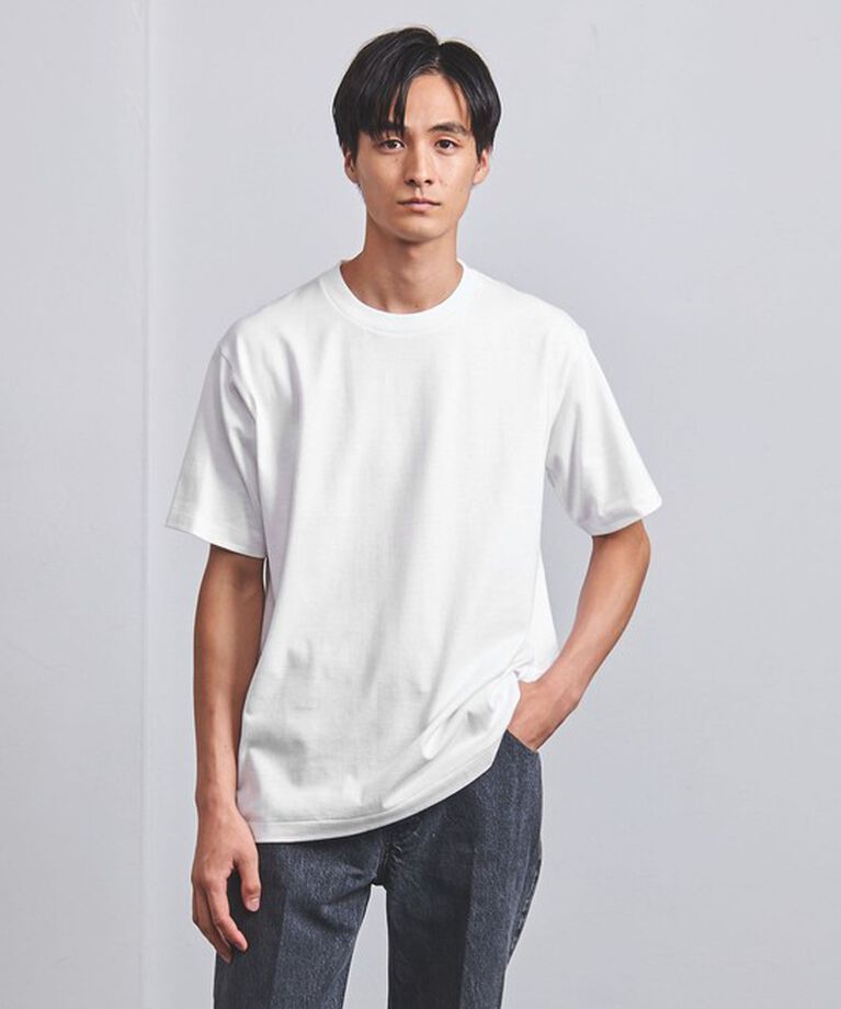 UNITED ARROWS「SARROWS/サローズ オーガニックコットン クルーネック Tシャツ」|Tシャツ・カットソー|WHITE