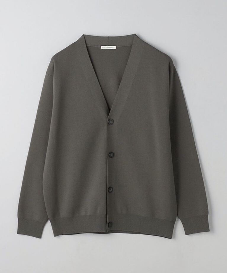 UNITED ARROWS「4シーズンズ ミラノリブ カーディガン ーウォッシャブルー」|カーディガン|