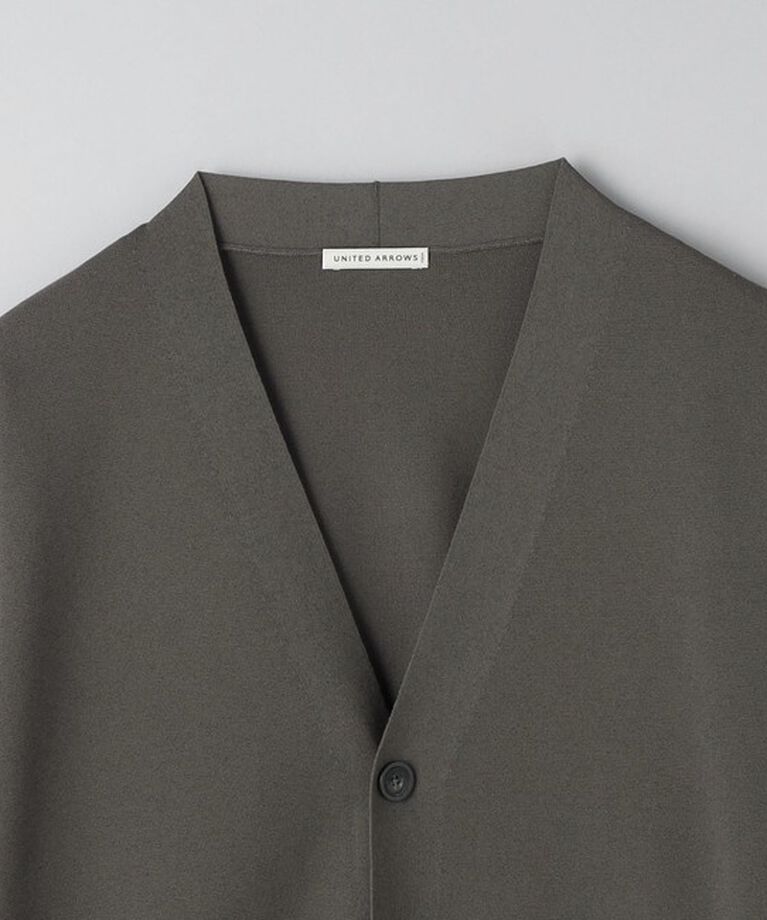 UNITED ARROWS「4シーズンズ ミラノリブ カーディガン ーウォッシャブルー」|カーディガン|