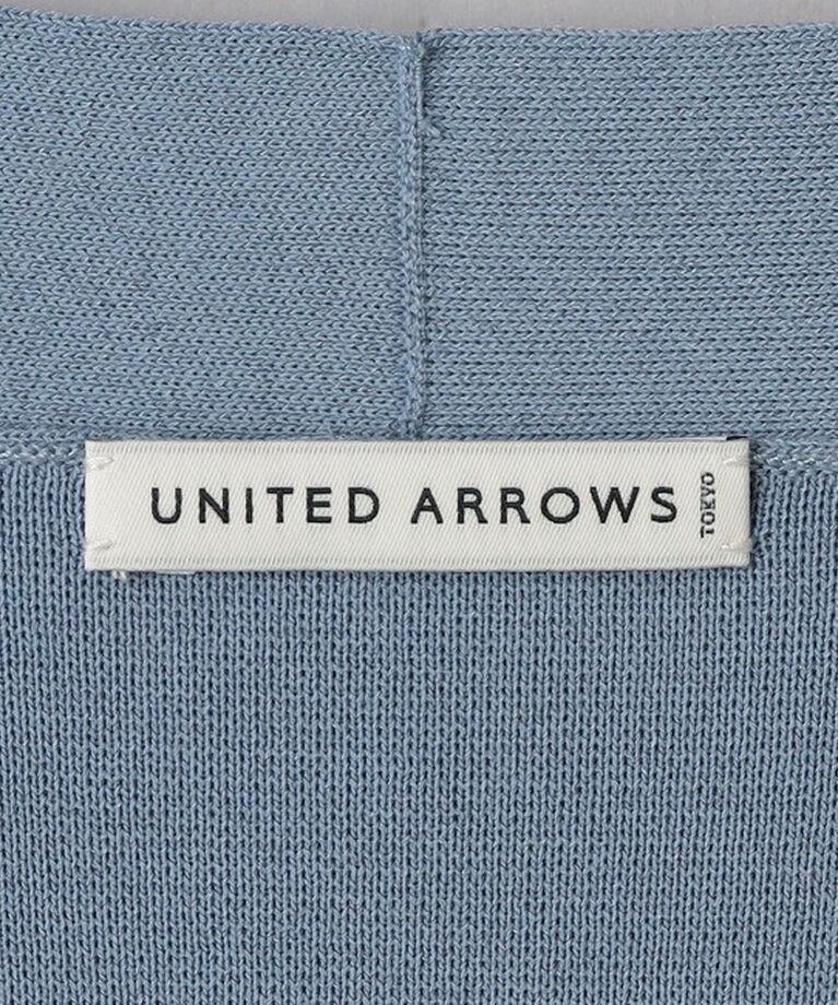 UNITED ARROWS「4シーズンズ ミラノリブ カーディガン ーウォッシャブルー」|カーディガン|