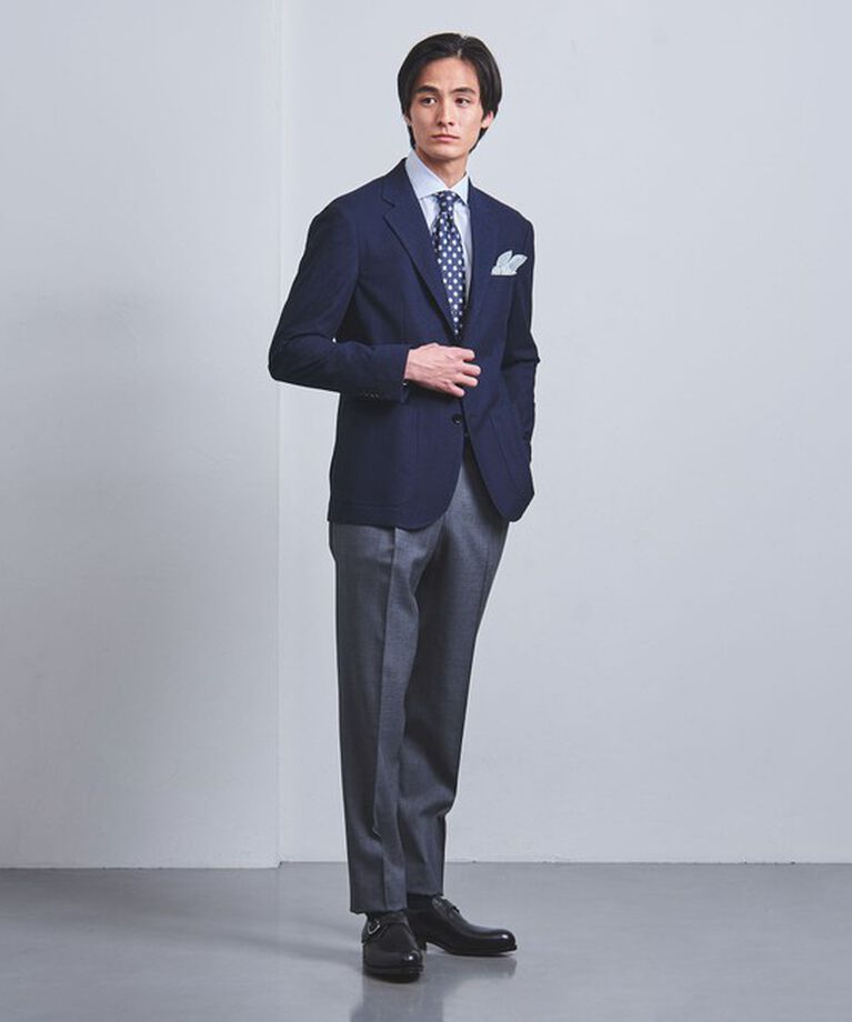 UNITED ARROWS「ハニカムメッシュ シングル ３ボタン テーラードジャケット COMFORT EASY―MODEL」|テーラードジャケット|