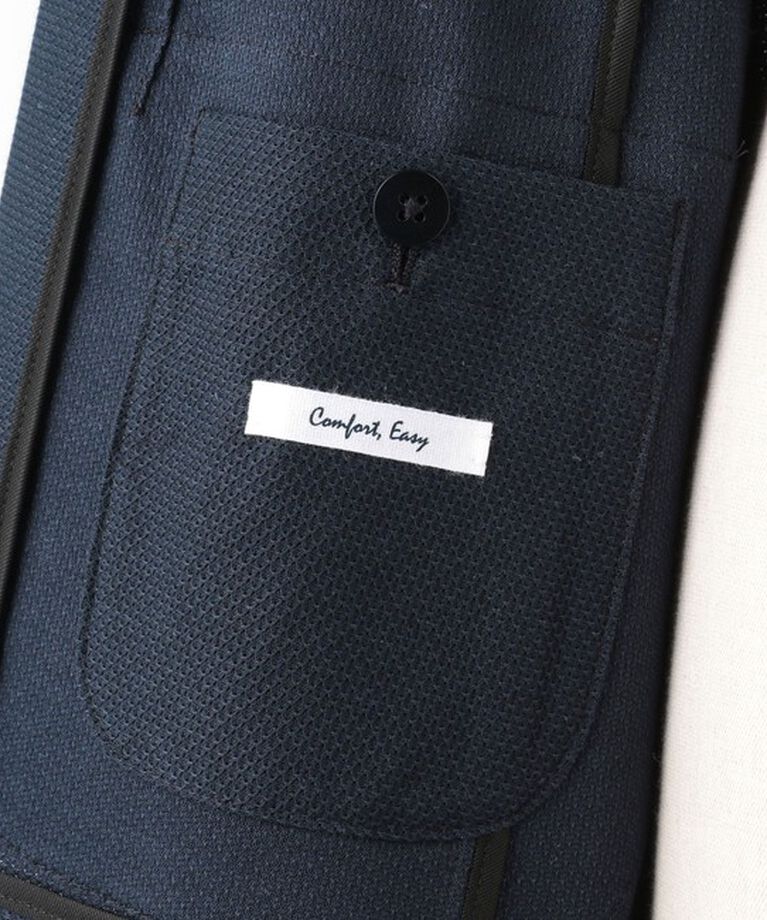 UNITED ARROWS「ハニカムメッシュ シングル ３ボタン テーラードジャケット COMFORT EASY―MODEL」|テーラードジャケット|