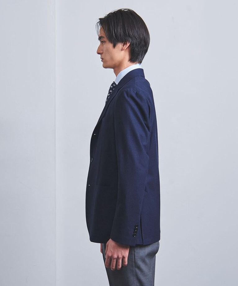 UNITED ARROWS「ハニカムメッシュ シングル ３ボタン テーラードジャケット COMFORT EASY―MODEL」|テーラードジャケット|