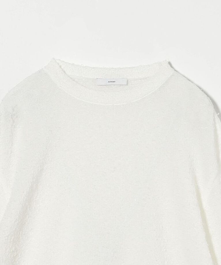 ASTRAET「＜ASTRAET＞14G クルーネック ショートスリーブニット」|ニット・セーター|