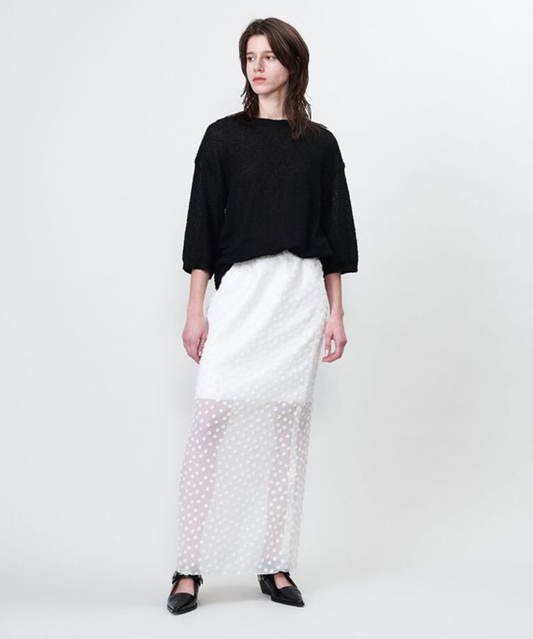 ASTRAET「＜ASTRAET＞14G クルーネック ショートスリーブニット」|ニット・セーター|
