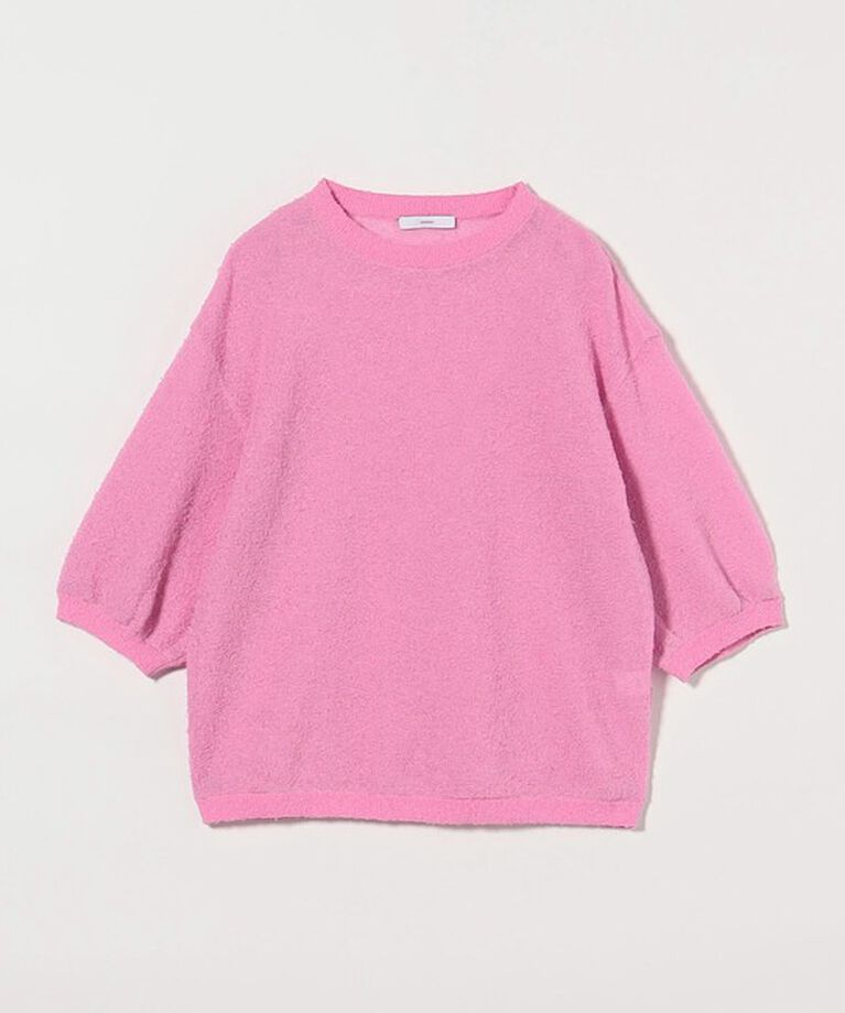 ASTRAET「＜ASTRAET＞14G クルーネック ショートスリーブニット」|ニット・セーター|