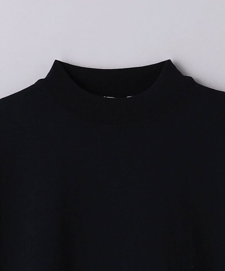 UNITED ARROWS「ショートスリーブ モックネックニット UA COZY ーウォッシャブル・抗菌防臭ー」|ニット・セーター|
