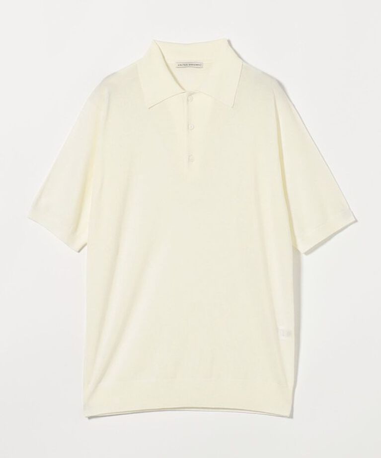 UNITED ARROWS「ウール ハイゲージ ニットポロシャツ」|ポロシャツ|
