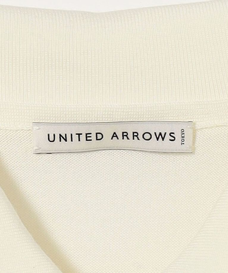 UNITED ARROWS「ウール ハイゲージ ニットポロシャツ」|ポロシャツ|