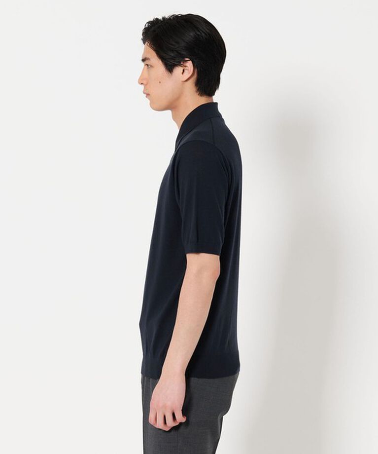 UNITED ARROWS「ウール ハイゲージ ニットポロシャツ」|ポロシャツ|