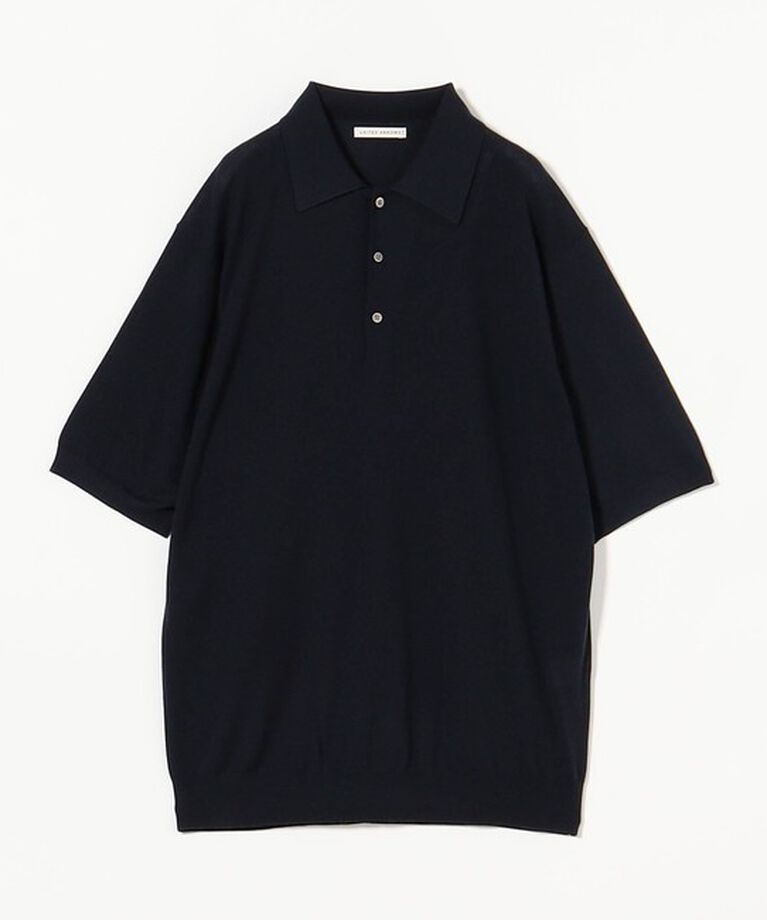 UNITED ARROWS「ウール ハイゲージ ニットポロシャツ」|ポロシャツ|