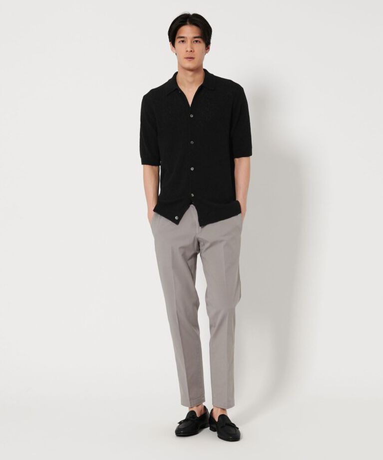 UNITED ARROWS「ブークレ ポロ カーディガン」|ニット・セーター|