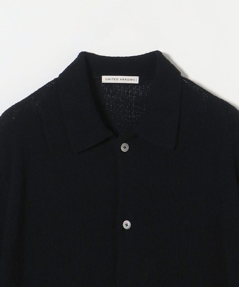 UNITED ARROWS「ブークレ ポロ カーディガン」|ニット・セーター|
