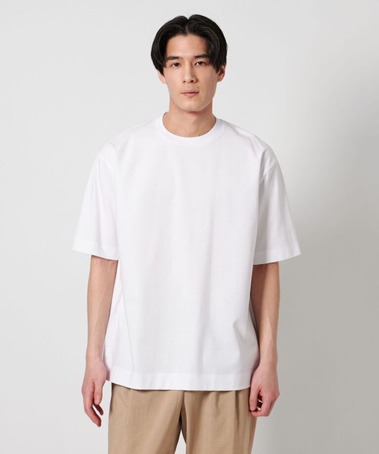 UNITED ARROWS「ポンチ Tシャツ デオドランド ー抗菌防臭・接触冷感ー」|Tシャツ・カットソー|WHITE