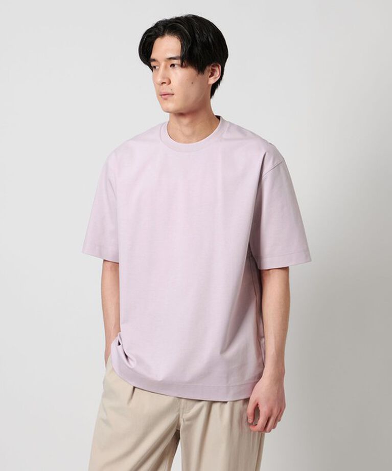 UNITED ARROWS「ポンチ Tシャツ デオドランド ー抗菌防臭・接触冷感ー」|Tシャツ・カットソー|LT.PINK