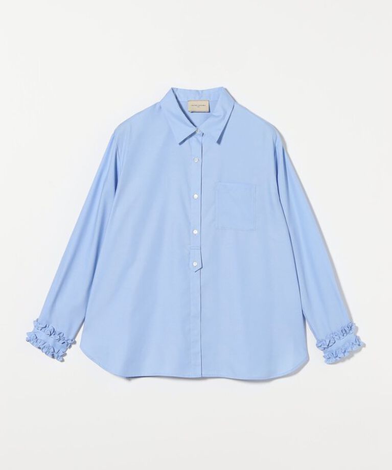 UNITED ARROWS「ミニフリル ブラウス」|シャツ・ブラウス|