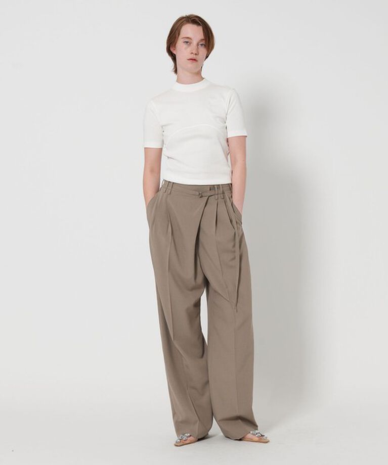 AEWEN MATOPH「＜AEWEN MATOPH＞ラップ タックパンツ」|その他|