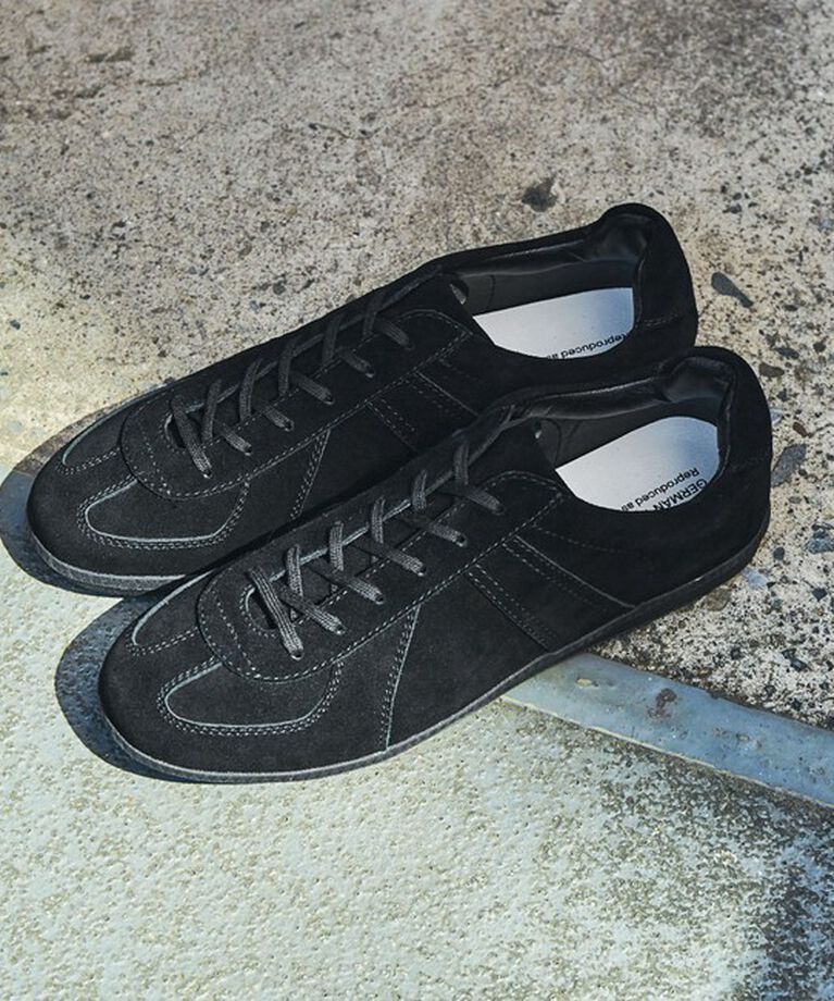 UNITED ARROWS green label relaxing「【別注】＜GERMAN TRAINeR＞GLR ジャーマントレーナー スエード スニーカー」|スニーカー|