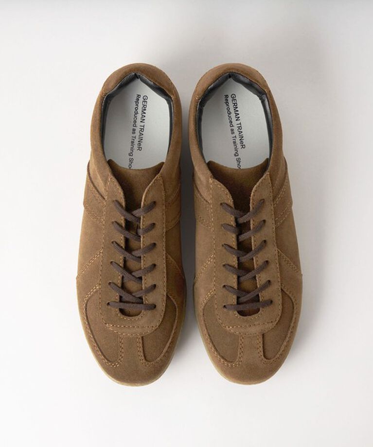 UNITED ARROWS green label relaxing「【別注】＜GERMAN TRAINeR＞GLR ジャーマントレーナー スエード スニーカー」|スニーカー|