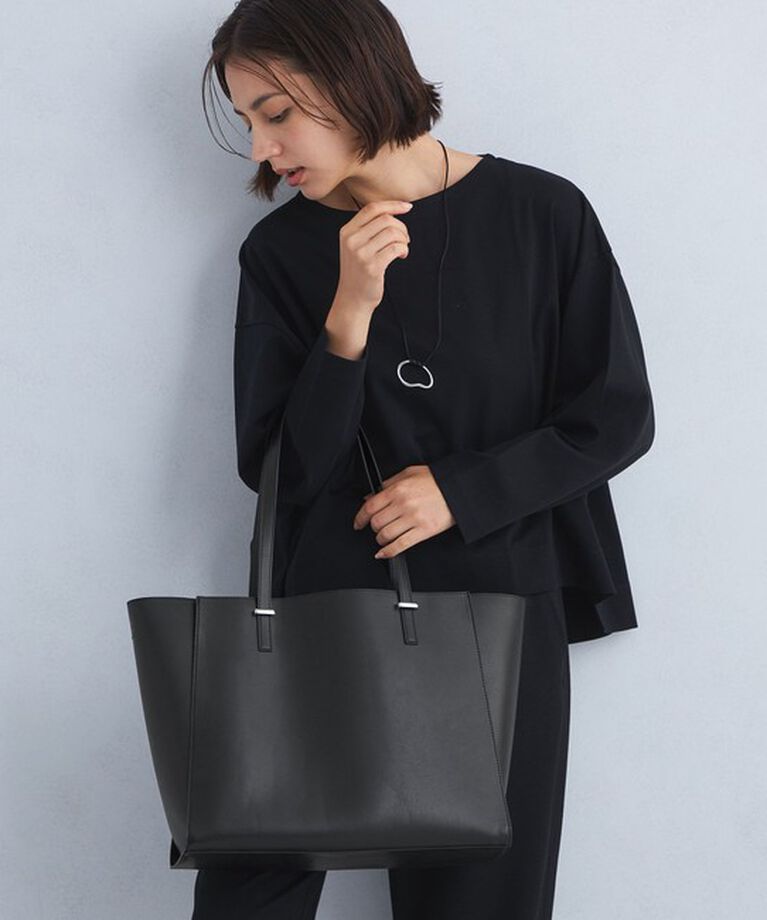 UNITED ARROWS green label relaxing「【WEB限定】ワンポイント シンプル トートバッグ（ソフトPCバッグ付） / A4 / 通勤」|トートバッグ|